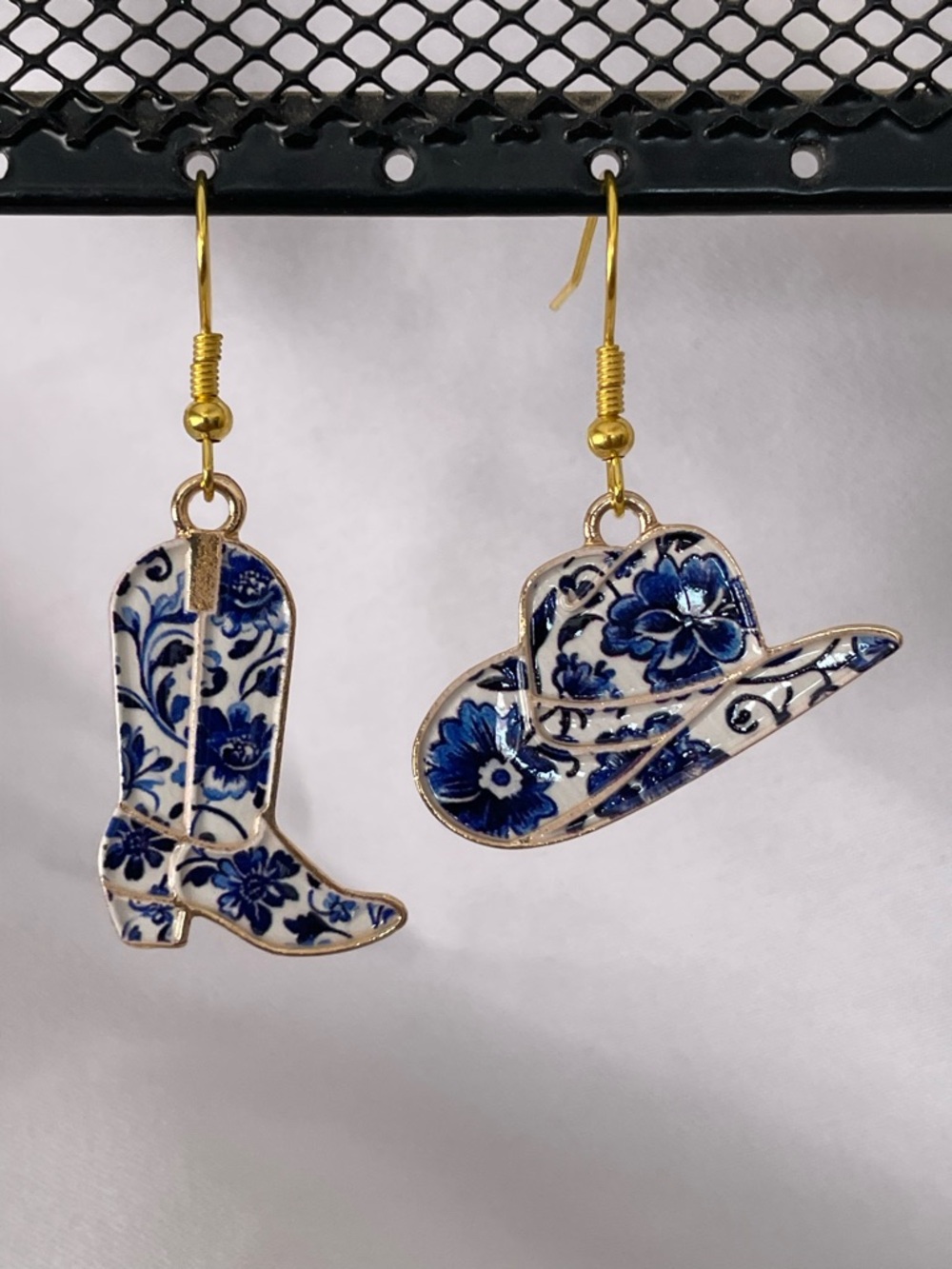 Cowgirl Boot & Hat Earrings